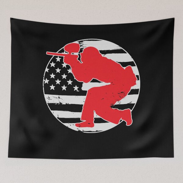 Item preview, Paintball USA Flag designed and sold by 4tomic.
