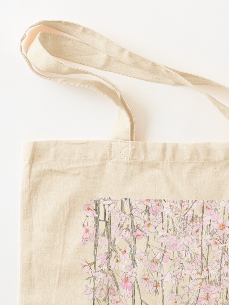 Cherry Blossom Tote Bag, Creating Wonderful Designs From Original  Watercolors On Fine Irish Linens Atlanta, GA, London, England, Dublin,  Ireland