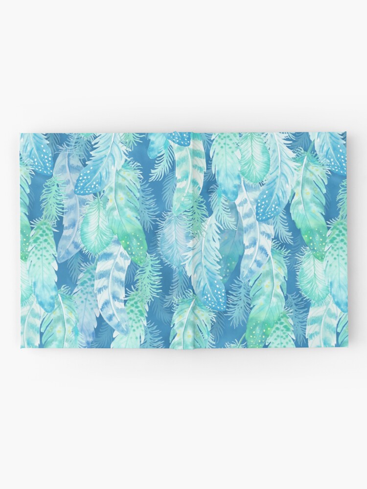 Alternate view of Feather Cover Hardcover Journal