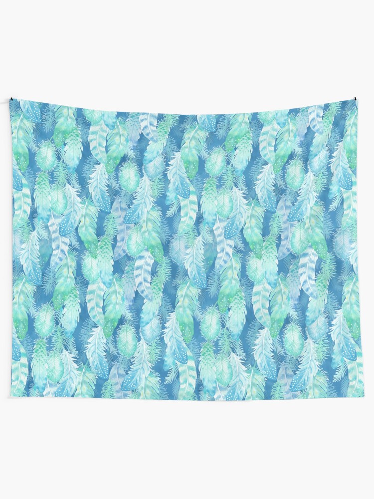 Alternate view of Feather Cover Tapestry