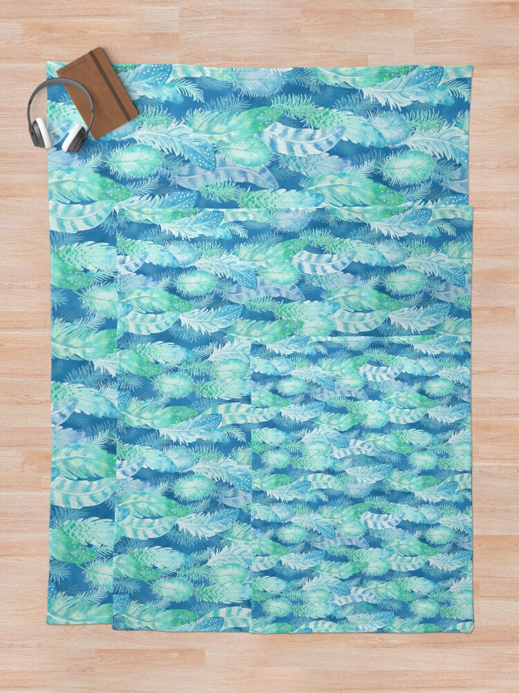 Alternate view of Feather Cover Throw Blanket