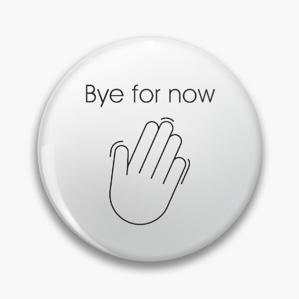 Item preview, Brexit | Bye for Now | Black | UK EU designed and sold by SJ Designs.