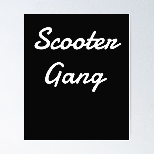 Item preview, Scooter Gang designed and sold by geoda.