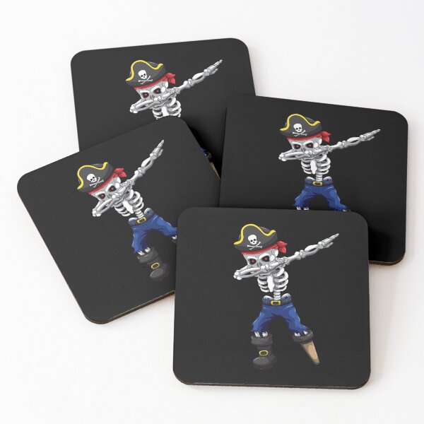 Item preview, Dabbing Skeleton Pirate Jolly Roger Halloween designed and sold by BornDesign.