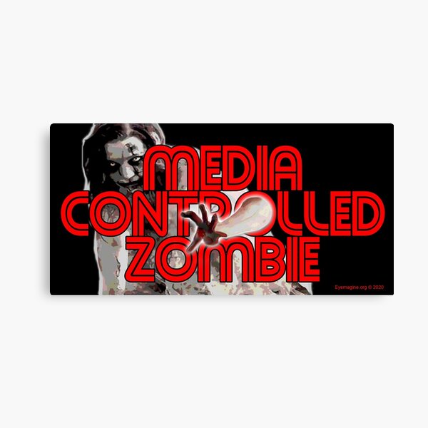 Media Zombies Canvas Print