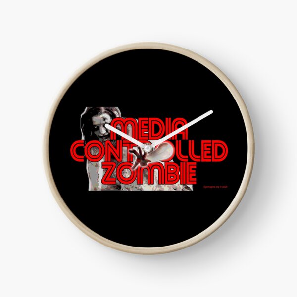Media Zombies Clock