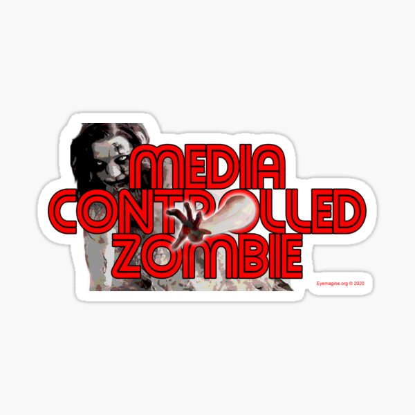 Media Zombies Sticker