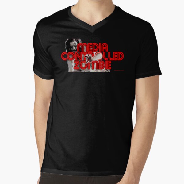 Media Zombies V-Neck T-Shirt