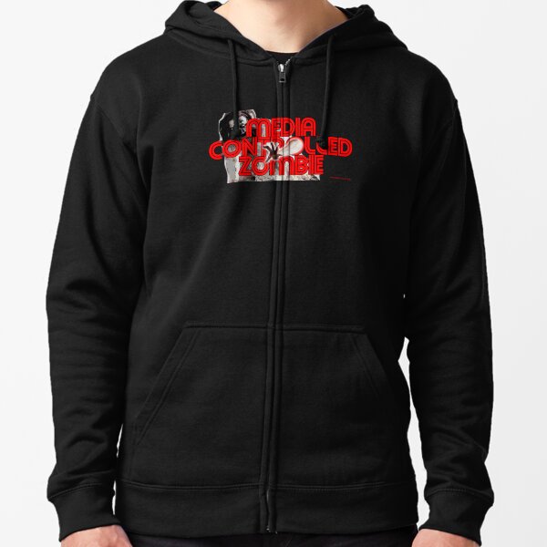 Media Zombies Zipped Hoodie