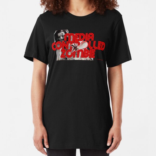 Media Zombies Slim Fit T-Shirt