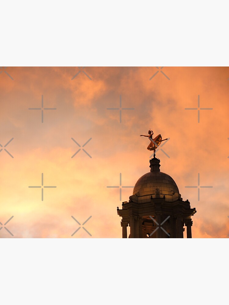 Ana Pavlova on top of the Victoria Palace Theatre London by Themis