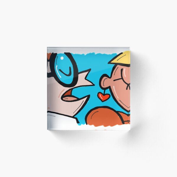 Dexter Meme - Say It Again with that Accent! Acrylic Block