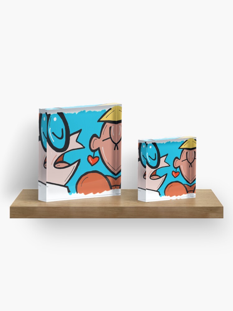 Alternate view of Dexter Meme - Say It Again with that Accent! Acrylic Block