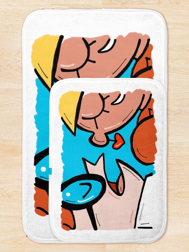 Alternate view of Dexter Meme - Say It Again with that Accent! Bath Mat