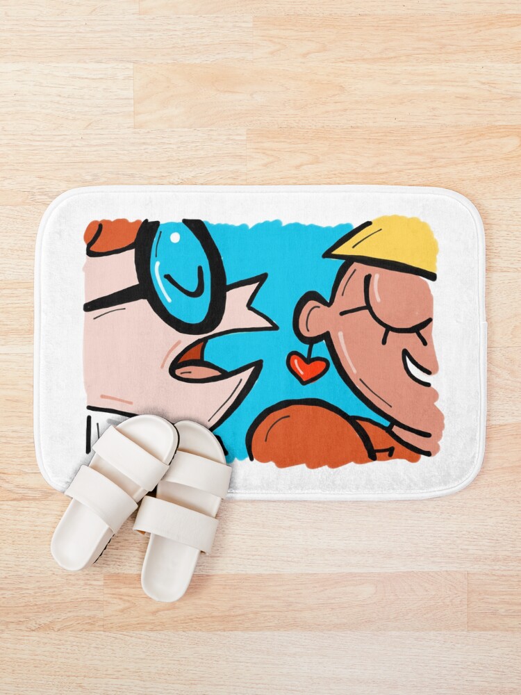 Alternate view of Dexter Meme - Say It Again with that Accent! Bath Mat