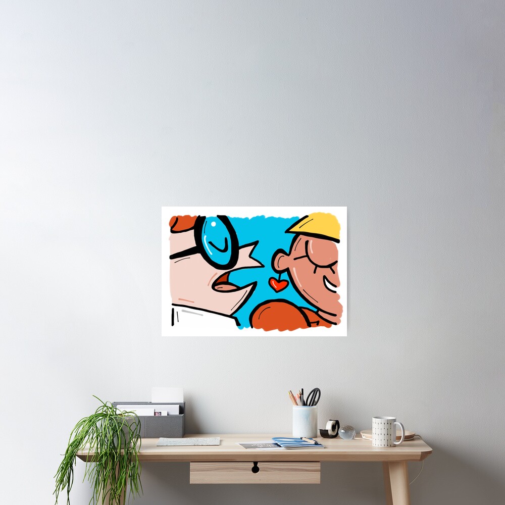 Dexter Meme - Say It Again with that Accent! Poster