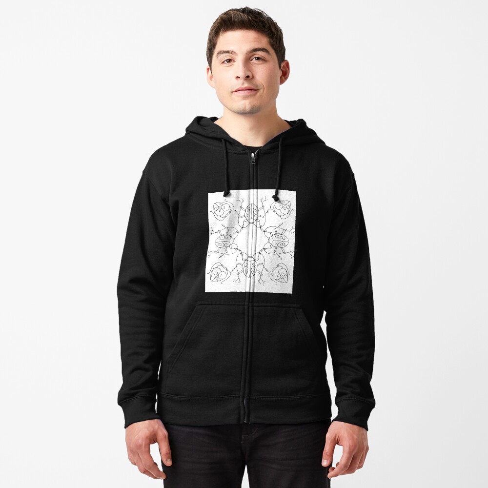Item preview, Zipped Hoodie designed and sold by Eyelasheye.
