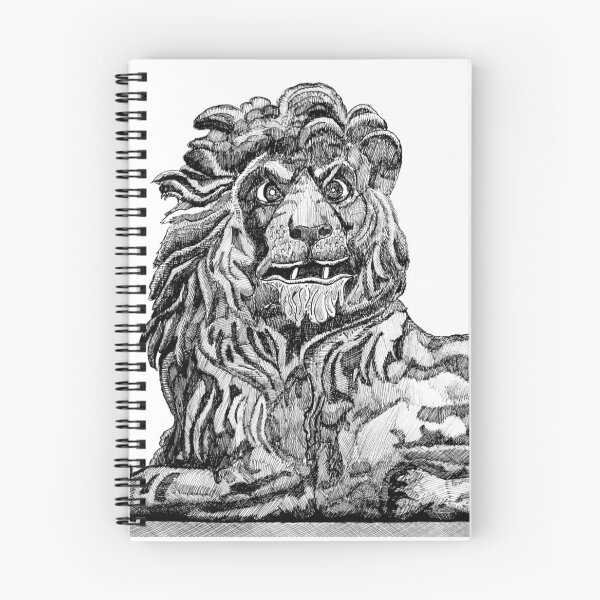 Item preview, 285 - THE PORTMEIRION LION - DAVE EDWARDS - INK 2020 designed and sold by BLYTHART.