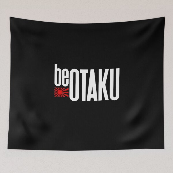 Item preview, BE OTAKU with Rising Sun Flag (white version) designed and sold by Crapt.