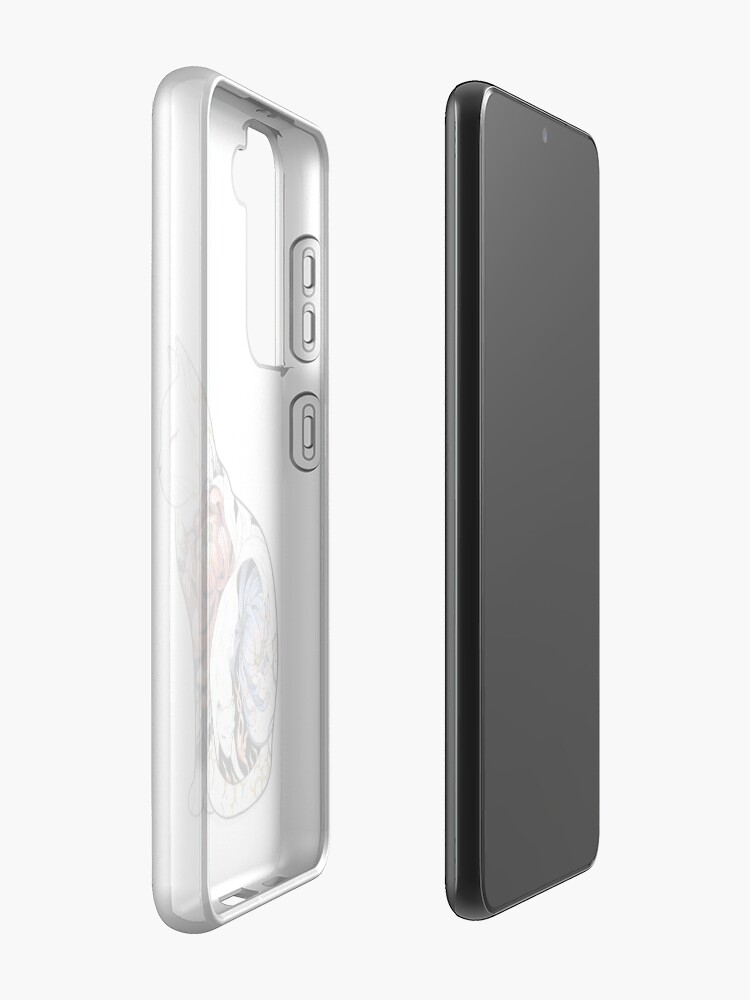 Alternate view of Kitsune Cat Tattoo Case & Skin for Samsung Galaxy