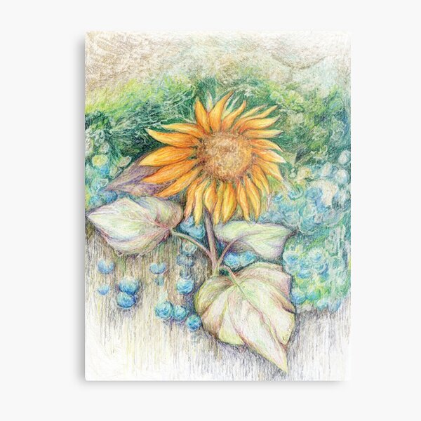 Sunflower Metal Print