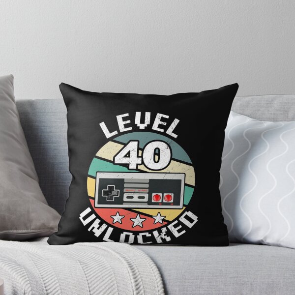 Item preview, Level 40 unlocked gamer 40 Birthday Fourty years Old Gift designed and sold by majuga.