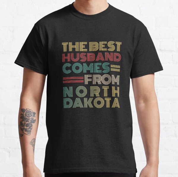Item preview, The Best Husband Comes From North Dakota designed and sold by Orange Pieces.