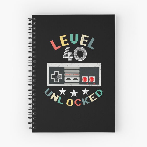 Item preview, 40 Birthday Level 40 unlocked gamer Fourty years Old Gift designed and sold by majuga.