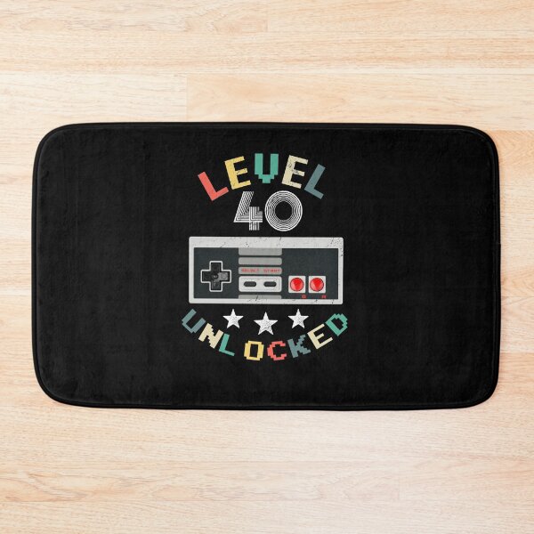 Item preview, 40 Birthday Level 40 unlocked gamer Fourty years Old Gift designed and sold by majuga.