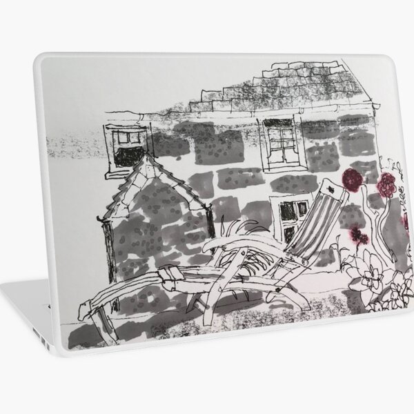 GREEN COTTAGE, TRESCO Laptop Skin