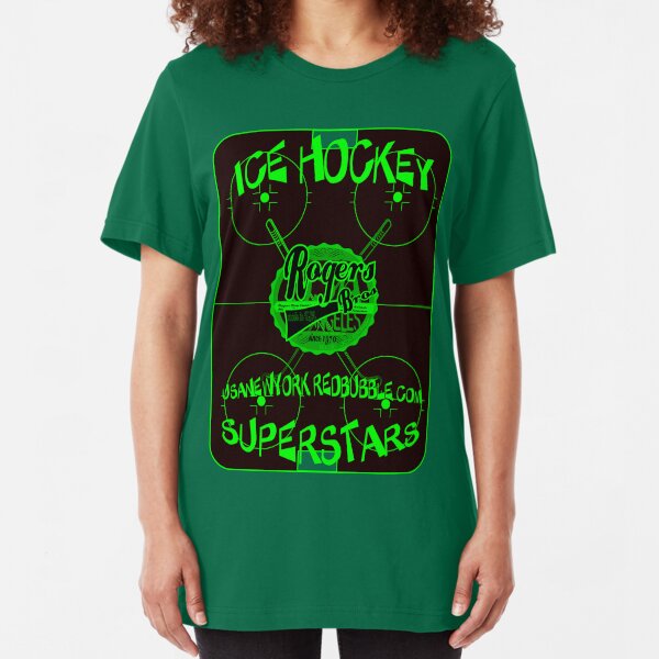 ice hockey superStars by rogers bros Slim Fit T-Shirt