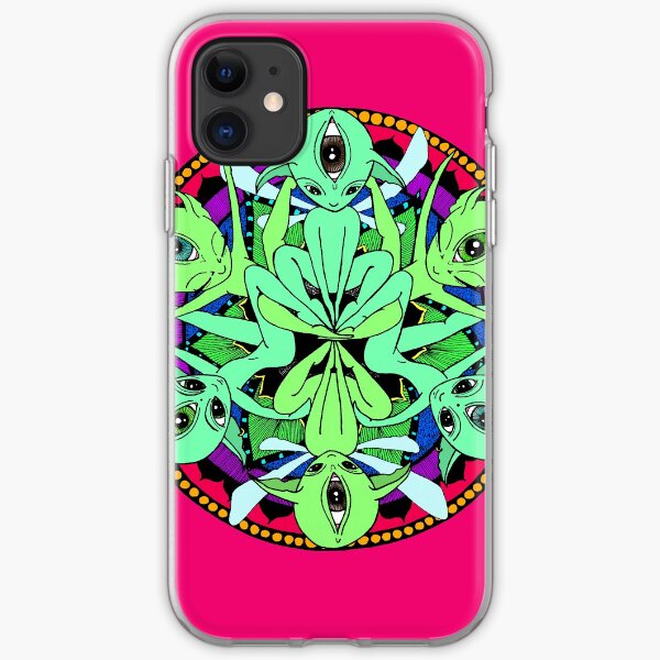 Elf mandala iPhone Soft Case