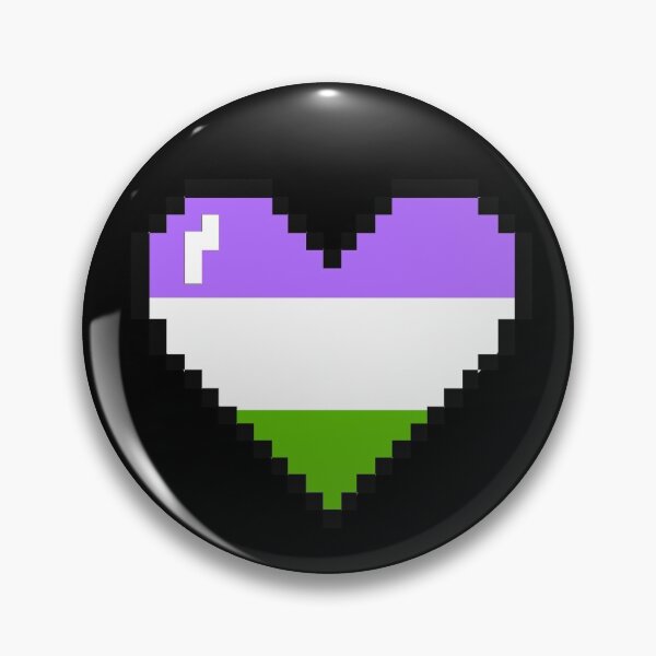 Item preview, Genderqueer Heart designed and sold by reasonablemunki.