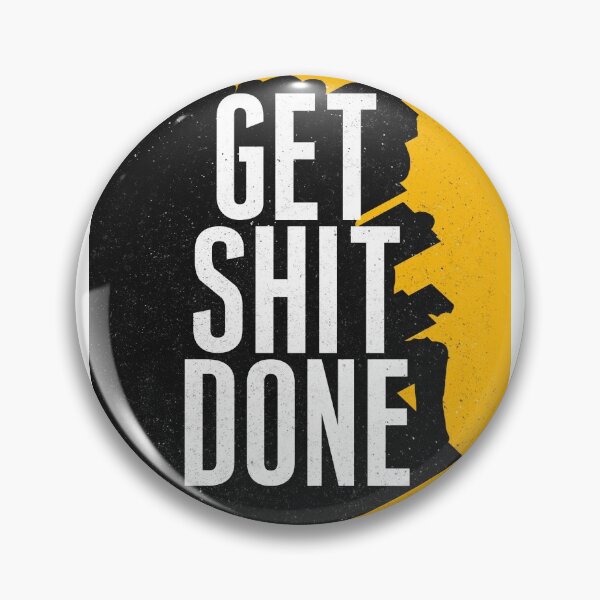 Item preview, Get Shit Done Be Productive Daily Inspiration Motivation designed and sold by SuccessHunters.