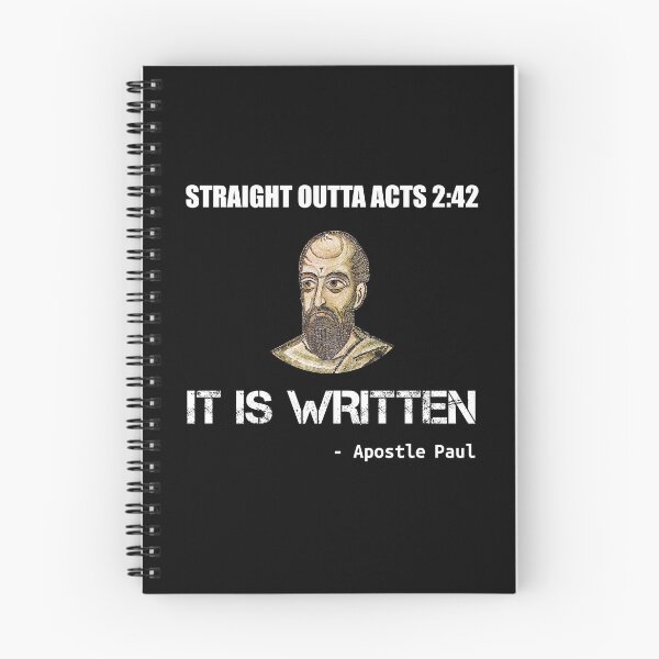 Item preview, Funny Apostle Paul Christian Catholic Meme 2:42 designed and sold by Creekman Designs.