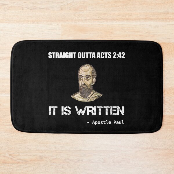 Item preview, Funny Apostle Paul Christian Catholic Meme 2:42 designed and sold by Creekman Designs.