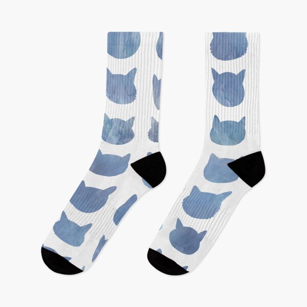 Item preview, Blue Cats Modern Art designed and sold by KittyCatsJoy.