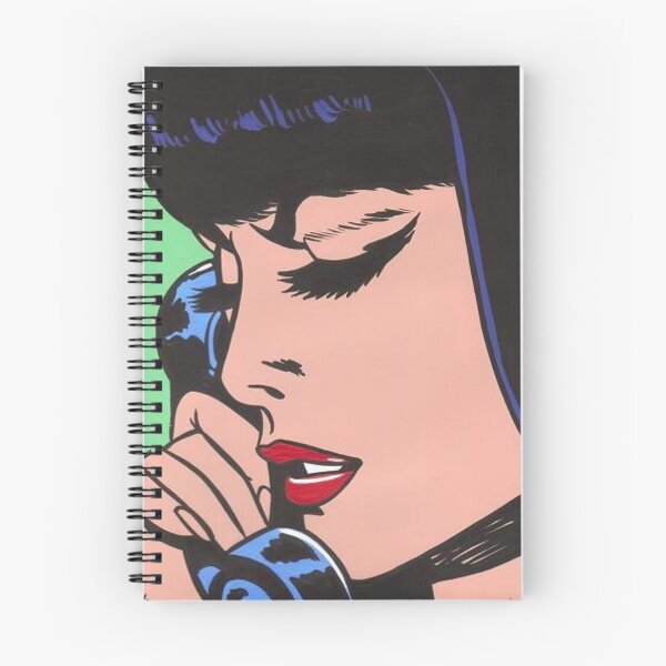 Item preview, Pop Art, Girl at the phone designed and sold by art-matters.