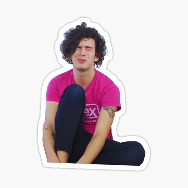 Chemise Matty Healy Durex Sticker