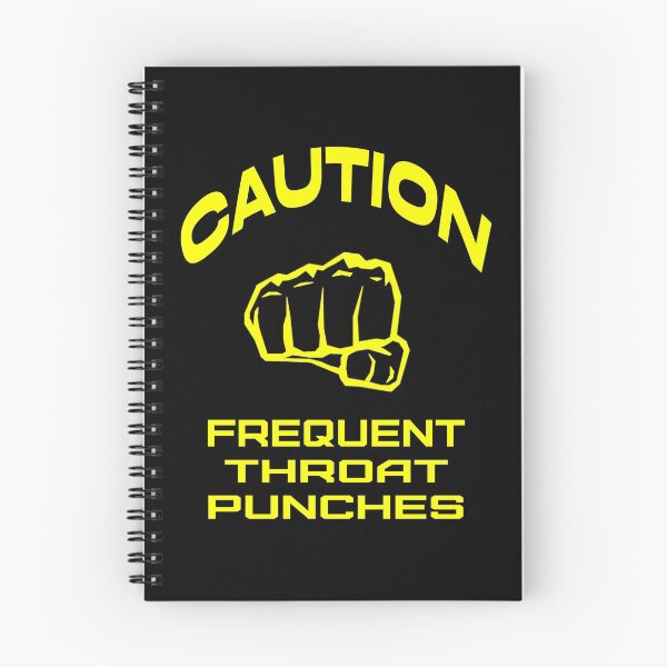 Item preview, Caution: Frequent Throat Punches designed and sold by MRCoopGroup.