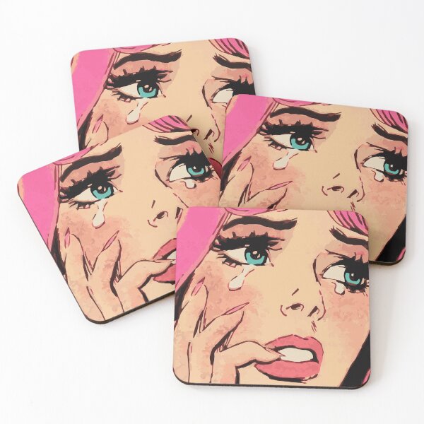 Item preview, Pop Art, Crying Girl designed and sold by art-matters.