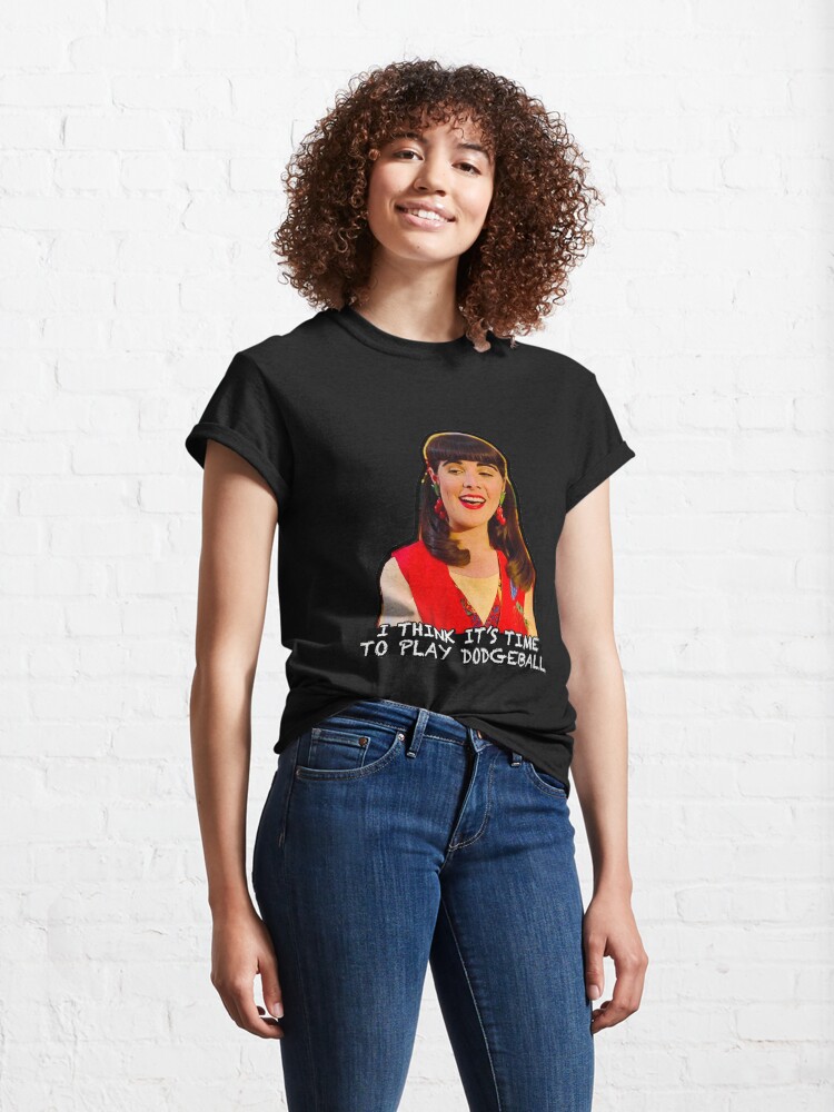 Alternate view of I Think it’s Time to Play Dodgeball - Miss Lippy Classic T-Shirt