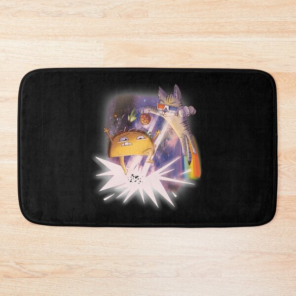 Aperçu de l'œuvre Outer Space Cat et Taco Battle Galaxy créée et vendue par fatamyfan1.