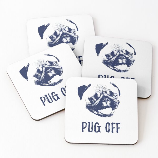 Item preview, Pug off design for pug owners designed and sold by Maxaint.
