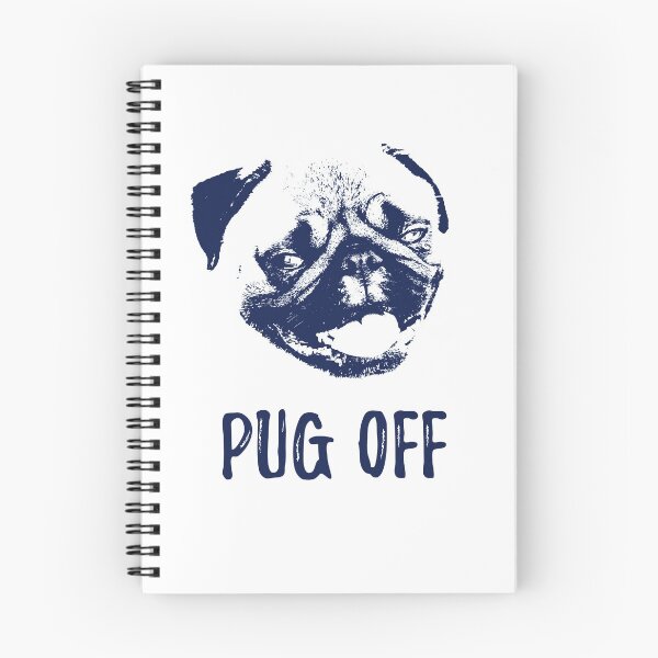 Item preview, Pug off design for pug owners designed and sold by Maxaint.