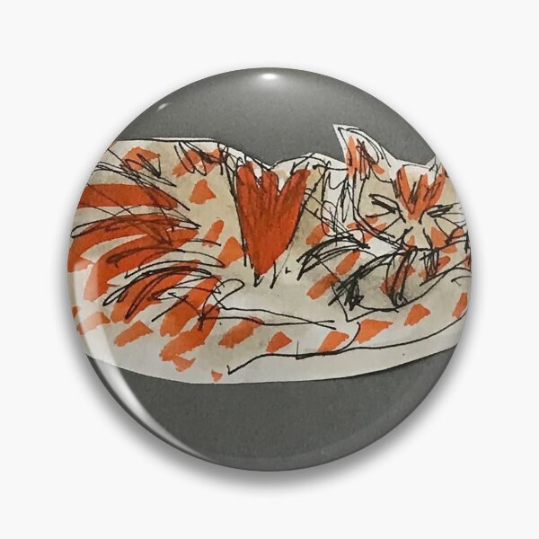 Item preview, TIDDLES THE GINGER TOM designed and sold by ANN KELLEY.