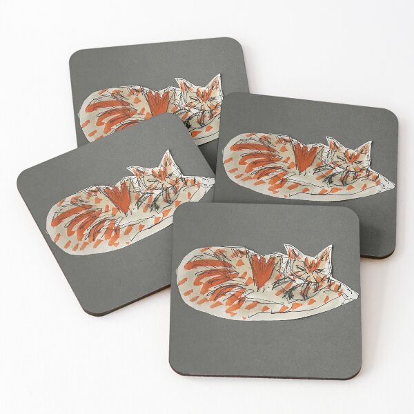 Item preview, TIDDLES THE GINGER TOM designed and sold by ANN KELLEY.