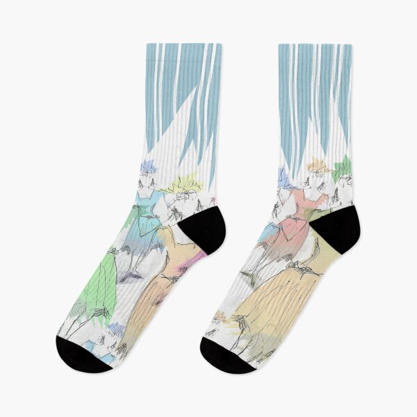 Item preview, Trapeze Lady and Blue Stripes at the Circus Pattern designed and sold by WatersEdgeGal.
