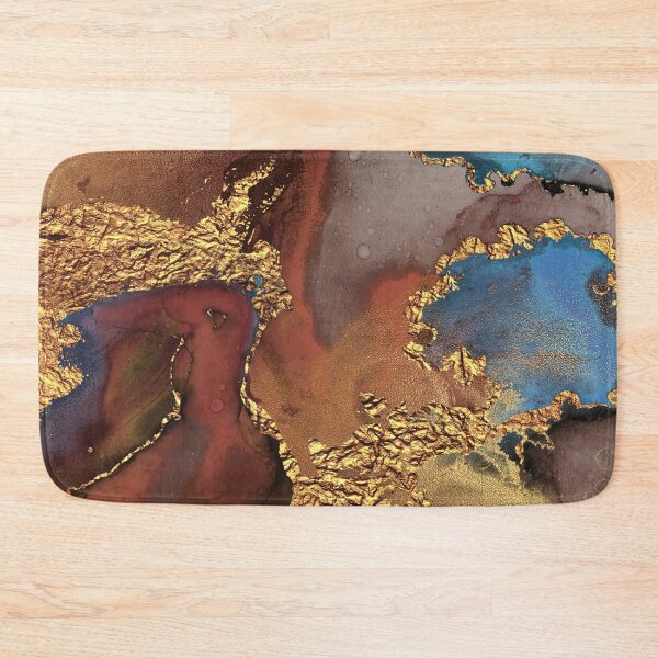 Item preview, Stylish Girly Trend Autumn Ink Faux Marble Texture designed and sold by MysticMarble.