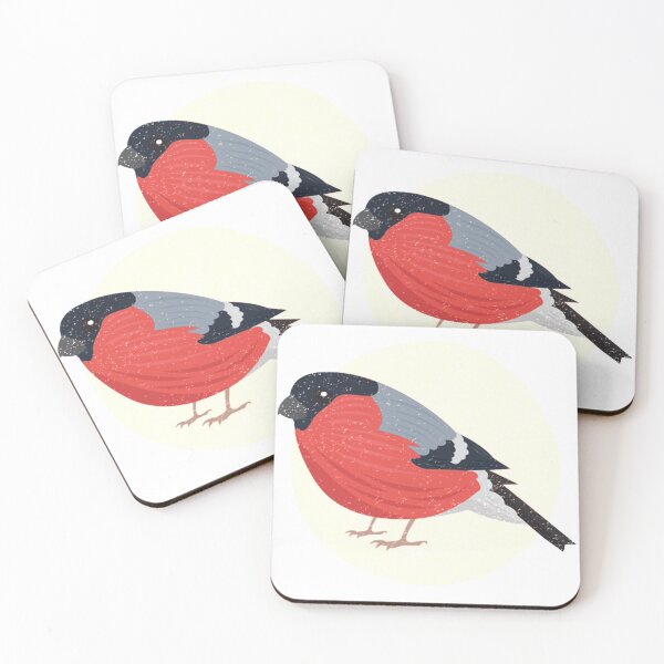 Item preview, Bullfinch designed and sold by threeblackdots.